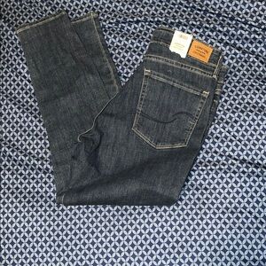 Levi's Woman’s Dark Blue Slim Straight  Skinny Jeans